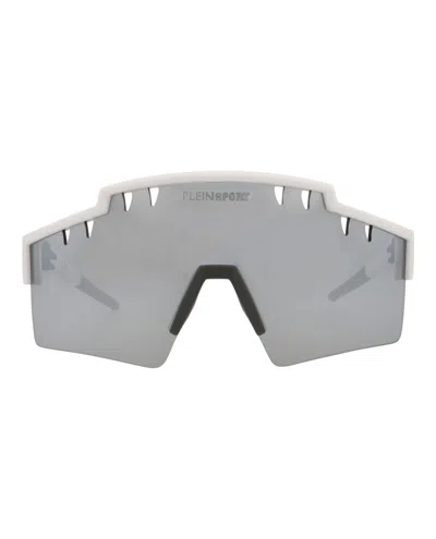Philipp Plein Shield-frame Injection Sunglasses In Multi
