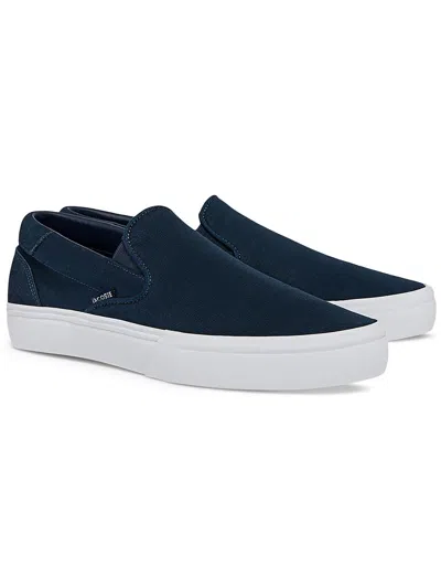 Lacoste Jump Serve Slip Mens Suede Casual And Fashion Sneakers In Blue