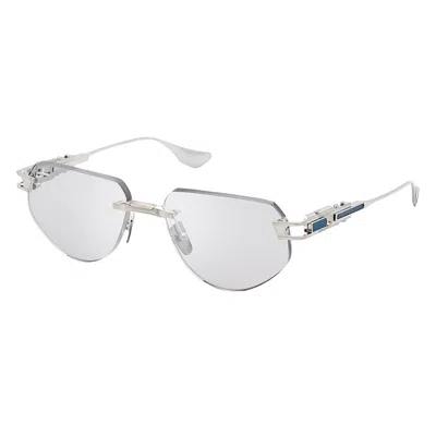 Dita Grand-imperyn Optical Dt Dtx164-a-02 Unisex Rimless Eyeglasses 56mm In White
