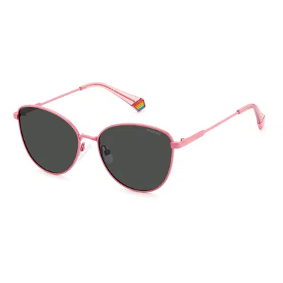 Polaroid Women's 55mm Pink Sunglasses