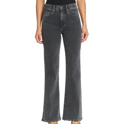 Pistola Stevie High Rise Relaxed Flare Jeans In Memento In Grey