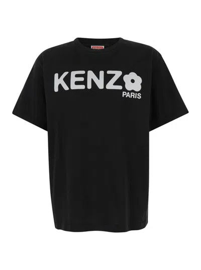 Kenzo Boke 2.0 Cotton T-shirt In Black