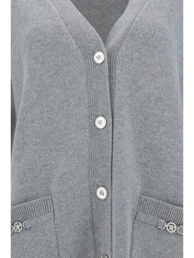 Versace Knitwear In Gray