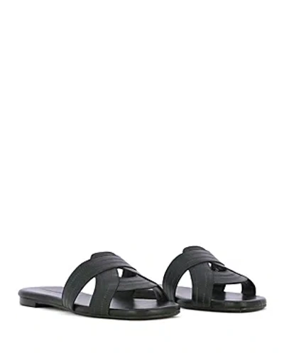 Clergerie Ivory Leather Sandals In Black