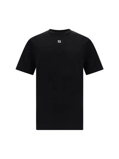 Fendi Oversized T-shirt In Nero