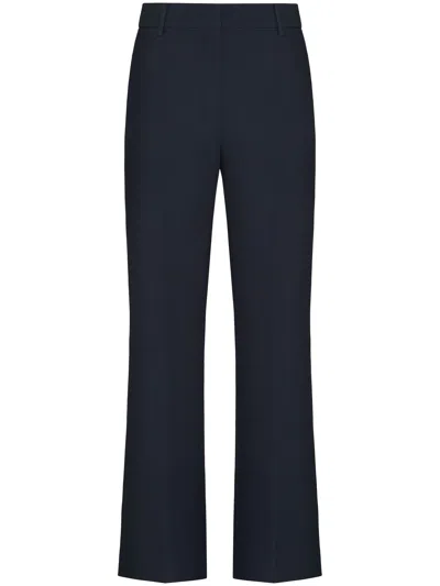 Valentino Pantaloni Crop In Blue