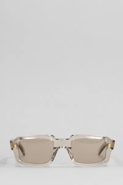 Cutler And Gross 9495 Sunglasses In Transparent Acetate In Neutral