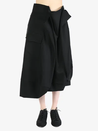 Comme Des Garçons Comme Des Garcons Women Bubble Skirt In Black