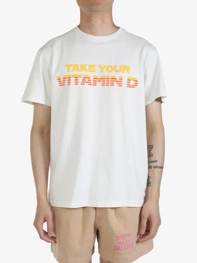 Gallery Dept. Men Vitamin D Tee In White