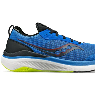 Saucony Men's Freedom Crossport Running Shoes - D/medium Width In Hydro/black In Blue