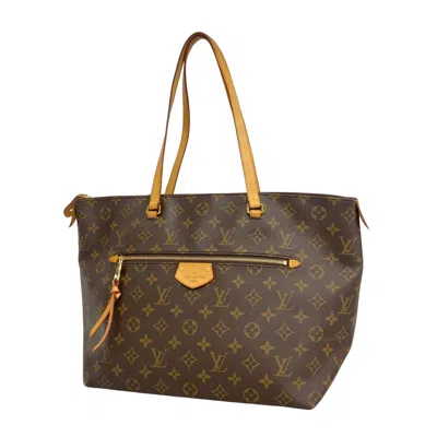 Pre-owned Louis Vuitton Jena Brown Canvas Tote Bag ()