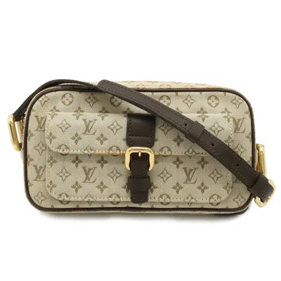 Pre-owned Louis Vuitton Juliette Khaki Canvas Shoulder Bag ()