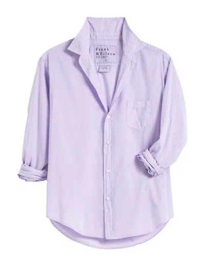Frank And Eileen Eileen Button Up Lilac In Purple