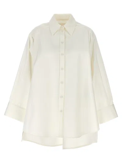 Jil Sander Cut-out Armholesque Shirt In White