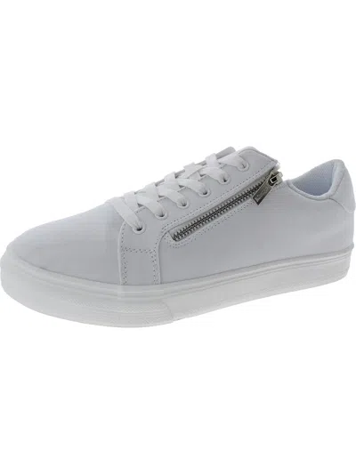 Masseys Berkeley Womens Canvas Lifestyle Casual And Fashion Sneakers In White