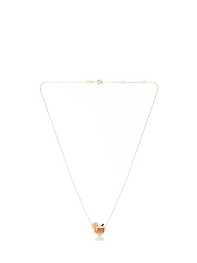 Aliita 9kt Yellow Gold Cocktail Necklace