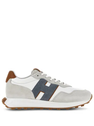 Hogan Sneakers  H601 Bluegreywhite In Blue,grey,white