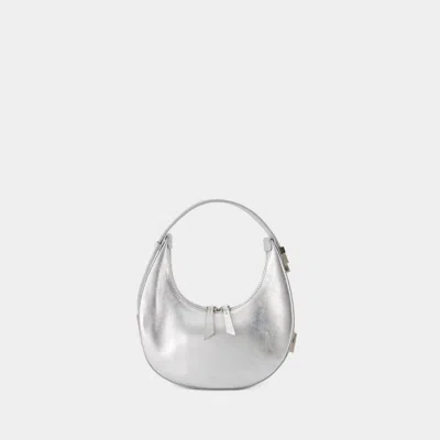 Osoi Toni Mini Shoulder Bag In Silver