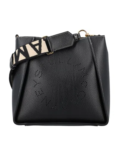 Stella Mccartney Mini Crossbody Handbag In Black