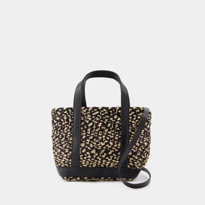 Vanessa Bruno Basket S Shopper Handbag In Black