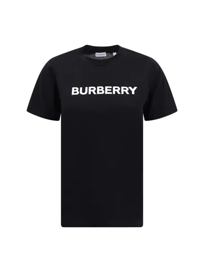 Burberry Women T-shirt In Black
