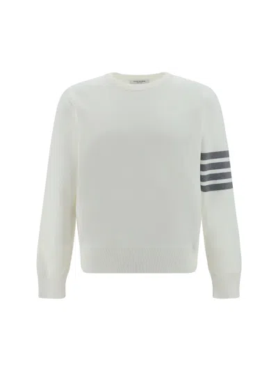 Thom Browne Men Sweater In White