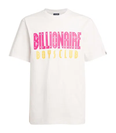 Billionaire Boys Club Cotton Logo T-shirt In White