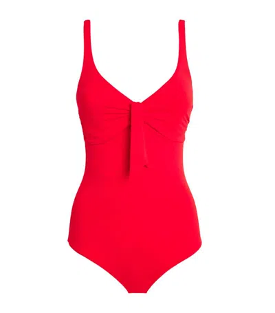 Melissa Odabash Lisbon Classic One-piece Swimsuit In Red