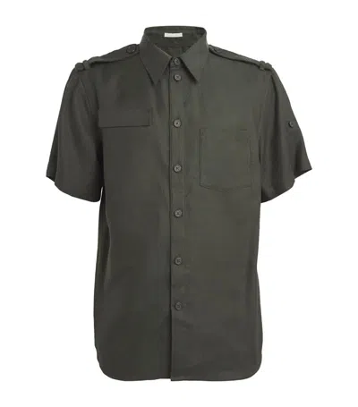 Helmut Lang Short-sleeve Shirt In Grey