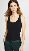 Wolford Individual Nature Seamless Tank Top In Black