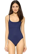 KARLA COLLETTO SKINNY SCOOP SWIMSUIT