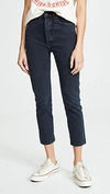 AGOLDE Riley High Rise Slim Crop Jeans