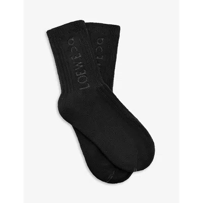 Loewe Mens Black Socks