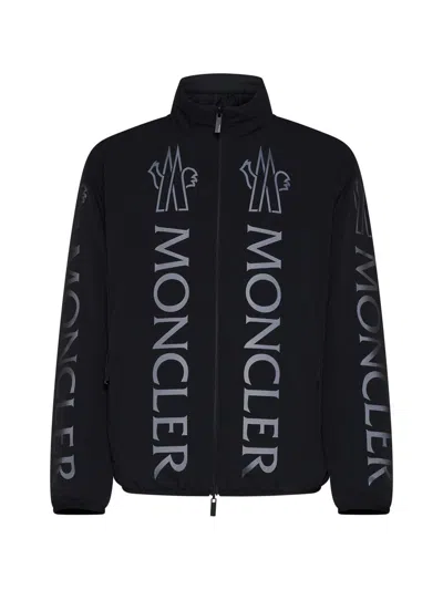 Moncler Coats In Black