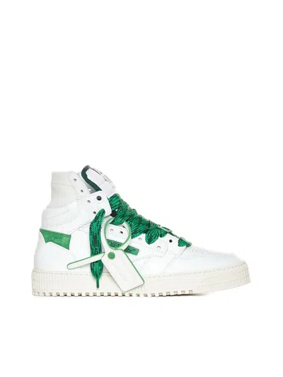 Off-white Off White Sneakers In Green