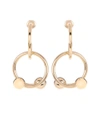 JW ANDERSON Gold-plated earrings