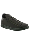 Y-3 Stan Zip Low-top Neoprene Trainers In Dark Green