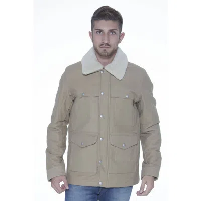 Gant Beige Fabric Esterno Jacket In Neutral