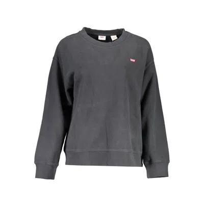 Levi&#039;s Black Cotton Sweater In Gray