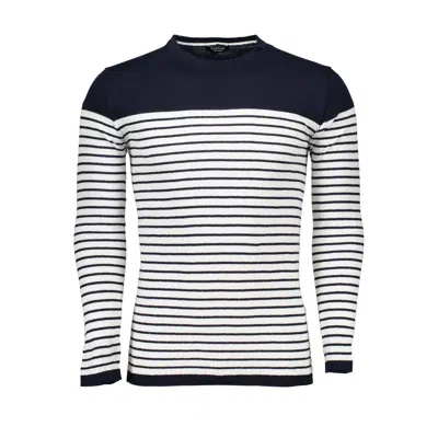 Marciano By Guess Blue Cotton Sweater In White