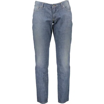 Costume National Blue Fabric Esterno Jeans & Pant