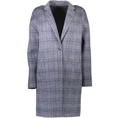 Gant Gray Wool Jackets & Coat In Blue