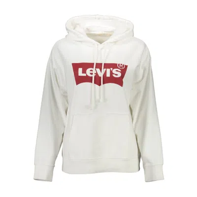 Levi&#039;s White Cotton Sweater In Neutral