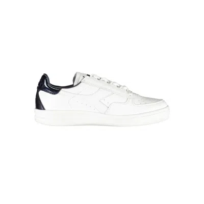 Diadora White Fabric Sneaker