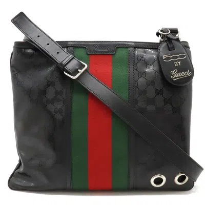 Gucci Ophidia Black Synthetic Shoulder Bag ()