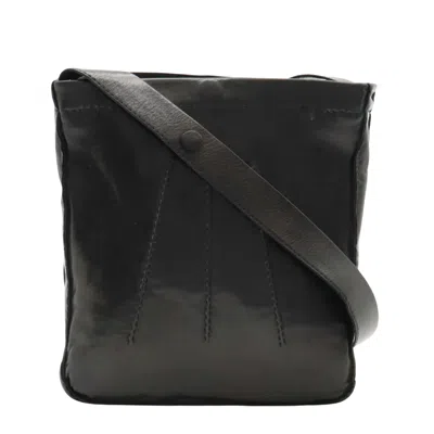 Hermes Hermès Toudou Black Leather Shoulder Bag ()