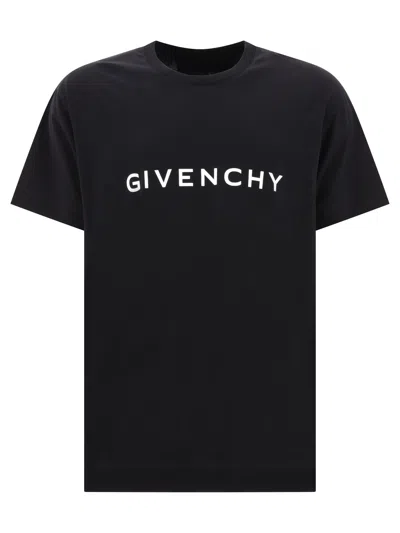 Givenchy Archetype T-shirts In Black