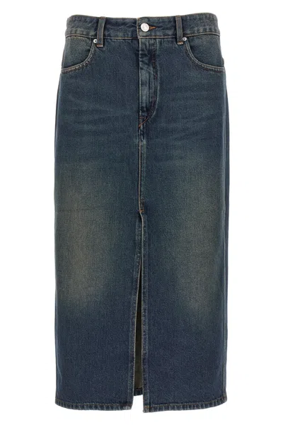 Isabel Marant Women 'julicia' Skirt In Blue
