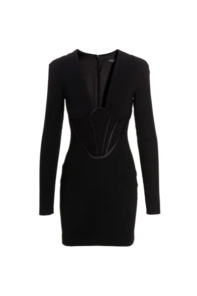 Versace Women 'cocktails' Dress In Black