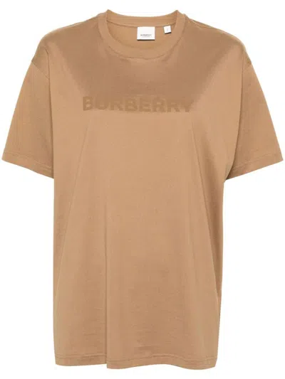 Burberry T-shirts & Tops In Brown